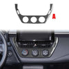 Toyota Corolla 19-24 Soft Carbon Fiber Center Console AC Swicth Panel Cover