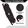 Honda Vezel RV3-RV6 (2021-2024) Black Red 1 Set Dashboard Cover Mat
