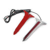 Harley Touring 2 x Chrome LED Rear Saddlebag Accent Lights with Red Lens