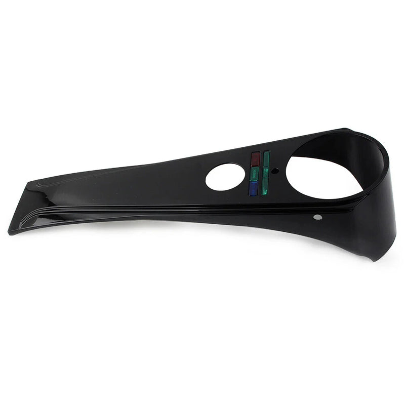 Harley Softail Custom FXSTC FXDG FXDWG Black Long Rider Style Dash Panel (2000-2017)