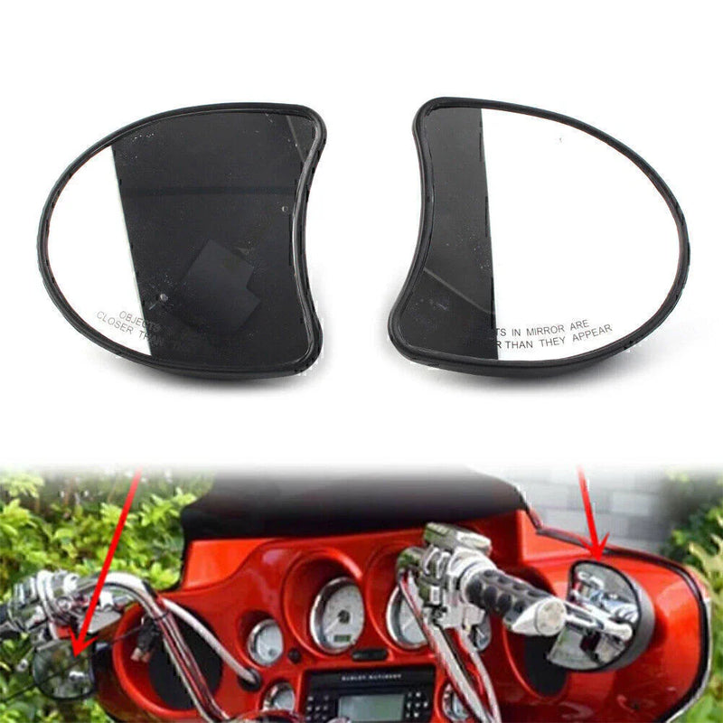 Harley Street Glide FLHX FLHTK Motor Inner Fairing Mount Rearview Mirrors (2006-2023)