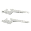 Surron Light Bee X / S X / L1E Silver Passenger Footpeg Extensions (2020-2023)