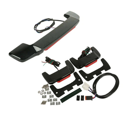 Harley-Davidson Road Glide Saddlebag Lid Brake Light Spoilers (1997-2013)