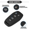 Ford Fusion 2 x Remote Keyless Smart Key Fob Covers (2013-2020)