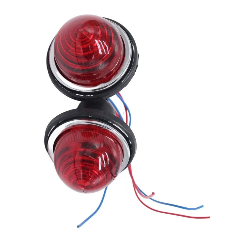 Land Rover Classic Mini Red Indicator Light Lamps (1960-2000)
