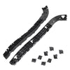 Honda CR-V 2007-2011 Rear Bumper Support Bracket (2 x Black)