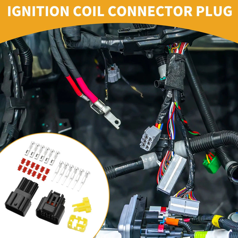 Ford Mondeo 6 Pin Ignition Coil Connector Plug (2000-2007)