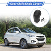 Hyundai Tucson 2015-2018 - Pebbled Black Car Gear Shift Knob Cover (2015-2018)