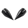 Harley Touring Road Street Glide Dyna Black Front Axle Cap Nut Cover