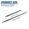 Toyota FJ Cruiser 4 x Window Weatherstrip Door Seal (2007-2014)
