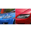 Mazda RX-8 2004-2008 Carbon Fiber Headlight Eyebrow Cover Trim