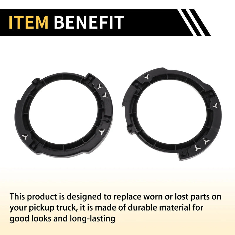 Jeep Wrangler JK 7 Inch Round Headlight Mount Bracket (2007-2017)