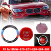 BMW E90 325i 328i 330i 335i Carbon Fiber Engine Start Stop Button Cover