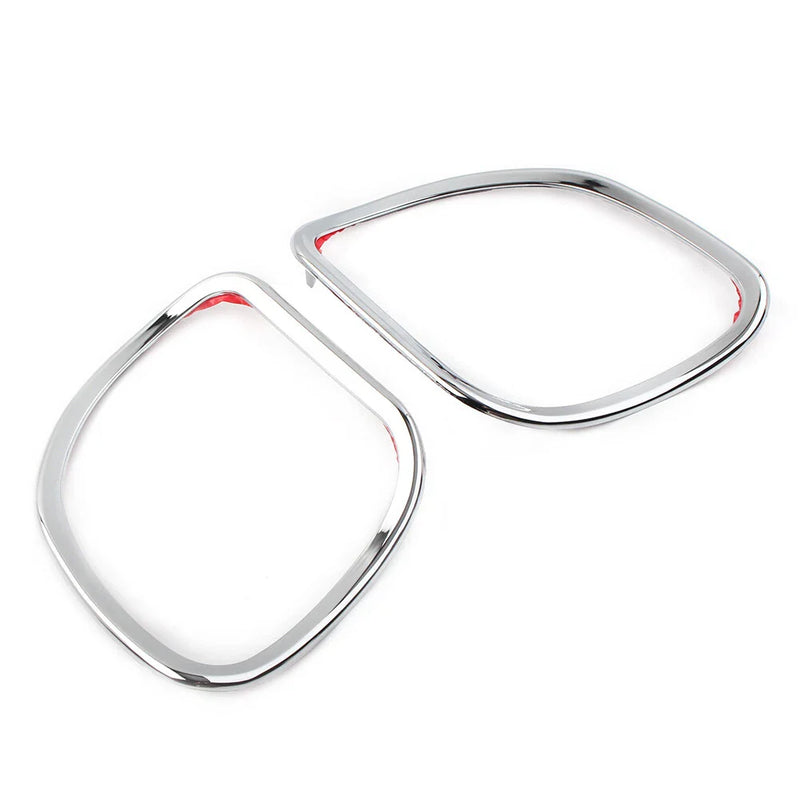 Harley Road Glide Custom FLTRX FLTR Chrome Front Speaker Trim (15-18)
