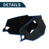 BMW 4 Series 2021 Sun Protector Black Blue Dashboard Cover Mat