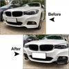 BMW 3 Series F34 GT M Sport Front Bumper Splitter Lip Fins (2014-2019)