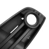 Audi Q5 Matte Black Front Bumper Fog Light Covers (2009-2012)