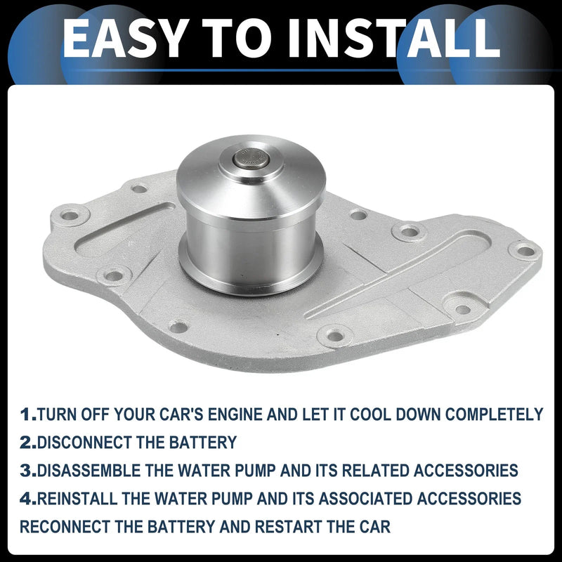 Chrysler PT Cruiser Water Pump with Idler Pulley Kit (2003-2010)