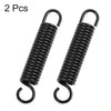 GY6-125 8.5cm Length / 2 x Motorcycle Black Bracket Kickstand Return Spring