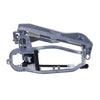 BMW X5 4pcs Rear LH+RH Primed Black Door Handle and Carrier (2000–2007)