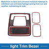 Honda Stepwgn (2023) Silver Tone Front Row Rear Light Trim Bezel