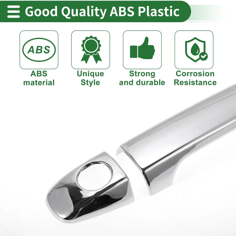 Toyota Prius Silver Door Handle Cover Trim (2010-2015)