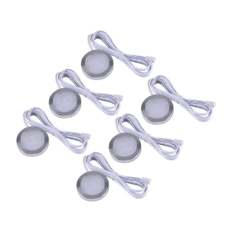RV Camper Truck Motorhome 6Pcs 12V LED Dome Interior Spot Lights