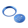 Mazda 3, 6, CX-5 2 x Blue Engine Start Push Button Cover Rings (2014-2023)