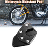 Honda Motorcycle - Black Kickstand Extension Pad