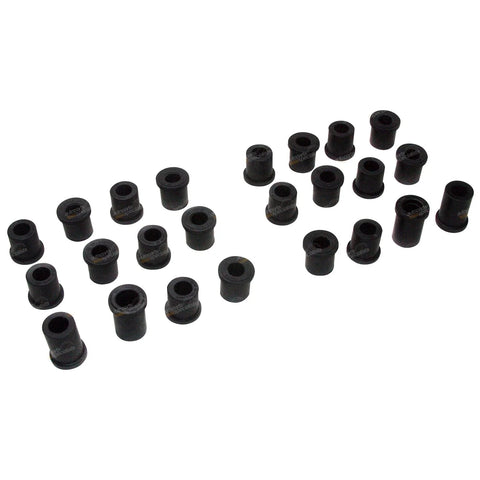 Toyota Hilux LN67 LN106 Leaf Spring + Shackle Rubber Bush 2 x Front & Rear