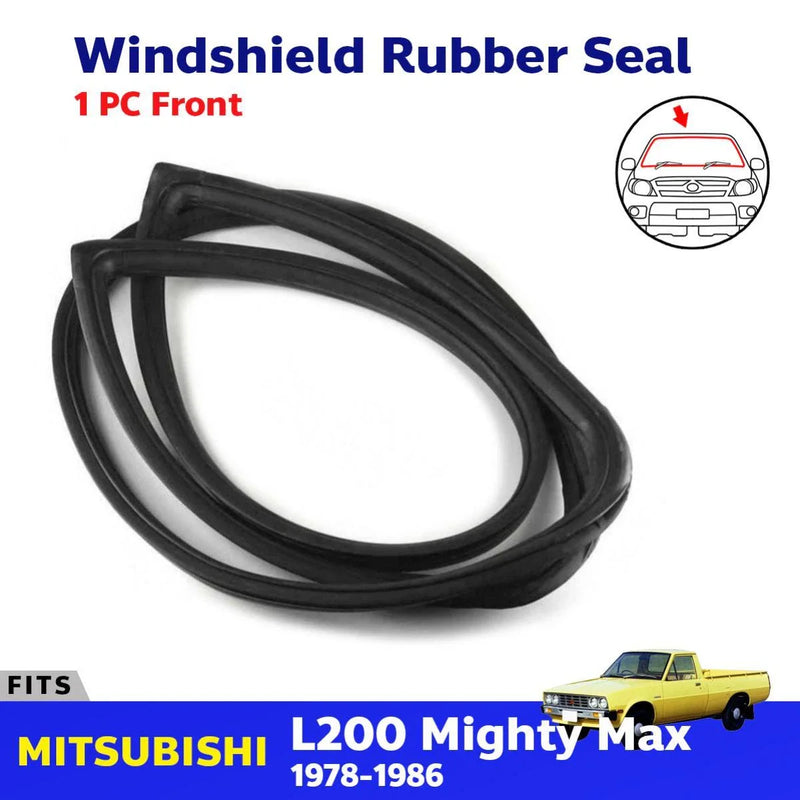 Front Windshield Rubber Weatherstrip Fit 1978-1986 Mitsubishi L200 Express Truck