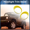 Jeep Wrangler Headlight Trim Bezels (2029)