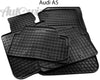 Audi A5 Rubber Black Floor Mats (2007 - Present)