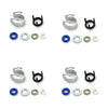 Audi A3 A4 A5 A7 VW Jetta GTI 4PCS Fuel Injector O-ring Seals (2006-2018)