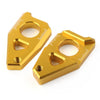 Yamaha YZF R1, FZ8, FZ1, TMAX 530 Axle Spindle Chain Adjuster Blocks (2002-2023)