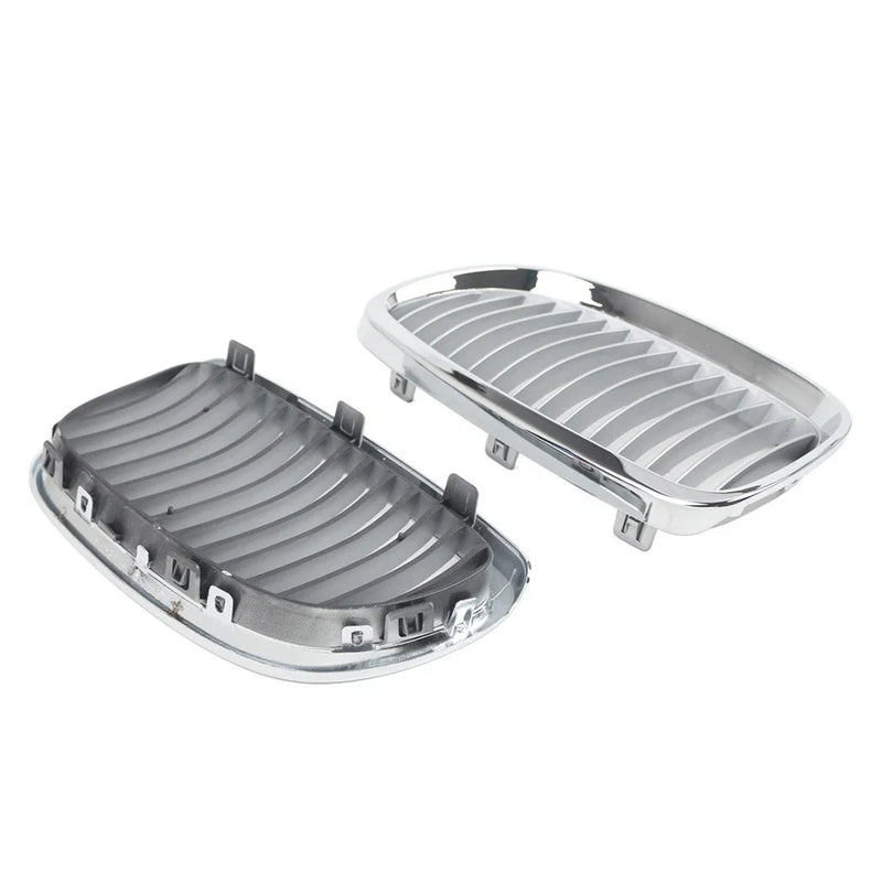 BMW 3-Series E92 E93 Chrome Front Kidney Grille Frame (2006-2010)