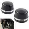 Harley Electra Glide Ultra Classic Front Axle Cap Nut Covers