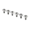 Bike Motorcycle 6 x M5x25mm Titanium Alloy Torx Head Bolts