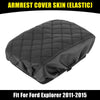 Ford Explorer (2011-2015) Black Center Console Lid Armrest Cover