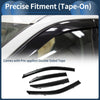 Toyota Corolla Window Deflectors 1 Set Side Window Vent Visors (2009–2009)