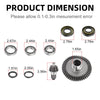 Honda TRX350 Rancher 2000-2006 Rear Diff. Ring Pinion Gear Bearing Kit