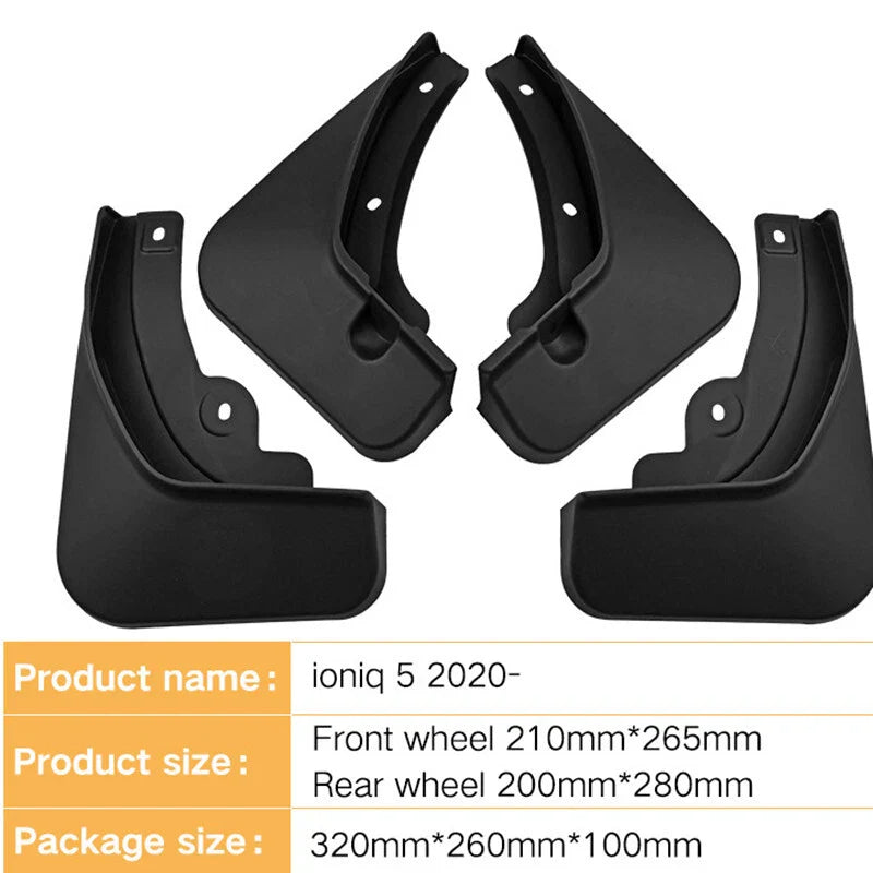 Hyundai Ioniq 5 Mud Flaps, Splash Guards & Fender Mudguard (2022–2023)