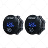 Car Panel Volt Gauge Voltage Meter 12V-24V LED Digital Display