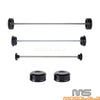 Harley Sportster S RH1250S Black Axle Nut Covers (2021-2023)