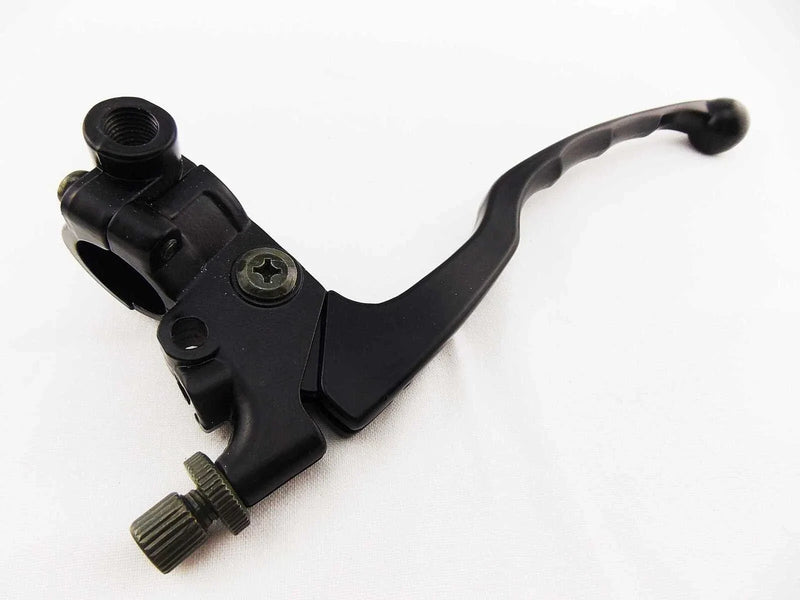 Yamaha IT175 Black Forseti Front Brake & Clutch Lever Bracket Assembly (77-83)