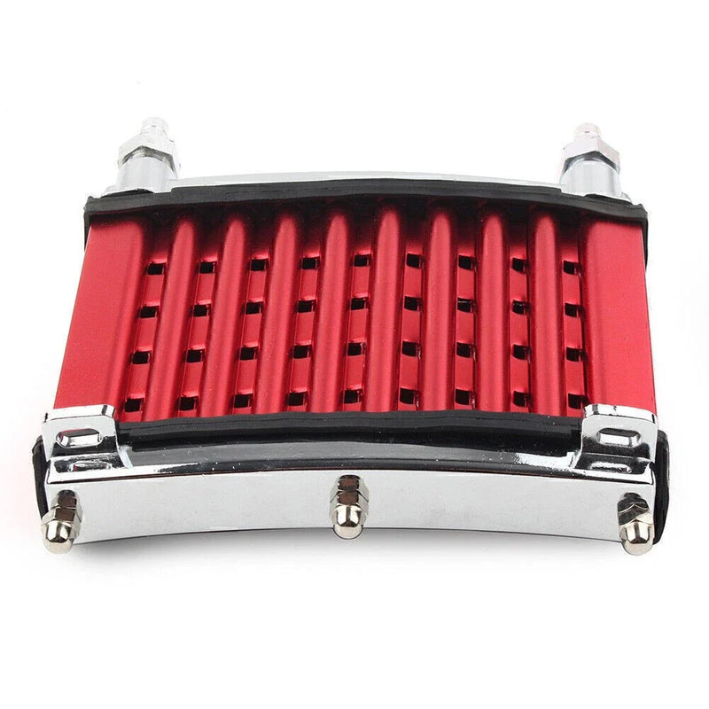 125cc 140cc 150cc Dirt Pit Bike ATV Cooling Radiator Red Oil Cooler