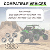 Kawasaki Teryx KRX 1000 4x Front & Rear Wheel Bearing + Circlip (2020–2024)