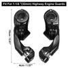 Harley Foot Pegs / 1 Pair / Short Angled Mount