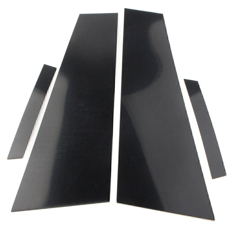 MERCEDES CLS C219 4 Pcs Door Trim Pillar Post Black Covers (2006-2011)