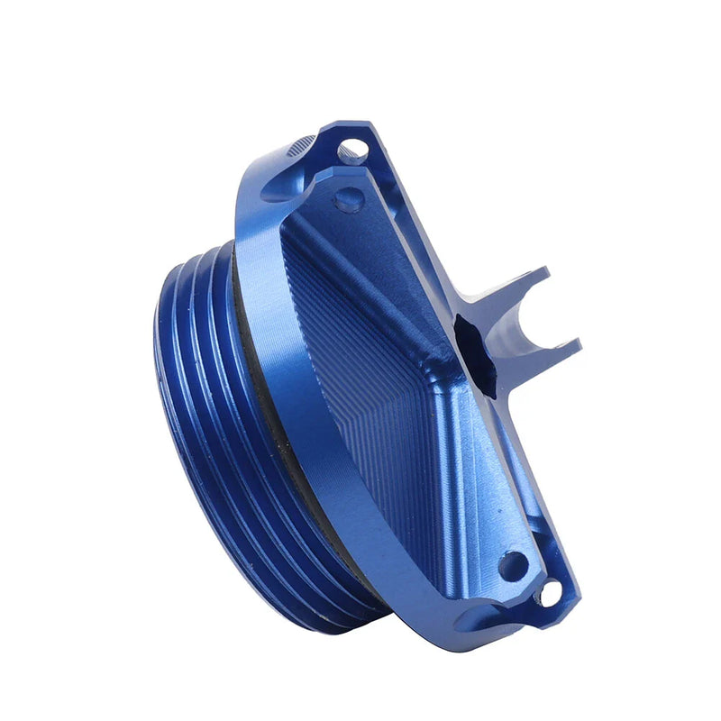Kawasaki Z750 ZX6R ZX636 ZX10R Blue Engine Oil Filler Cap Cover (2004-2023)